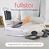 Fullstar Pro Original Vegetable Chopper - Chopper and Spiralizer - Food Chopper with Container, Fruit Cutter, Onion Dicer - All-in-One Prep Tool - Kitchen Gadgets and Gifts (4 in 1, White)
