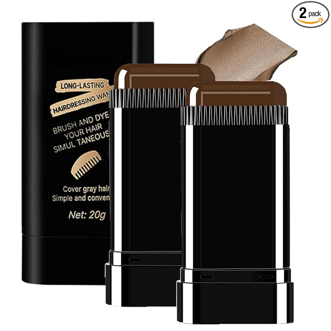Hair Color Stick, Waterproof and Sweat-Proof Hair Dye Stick, Portable