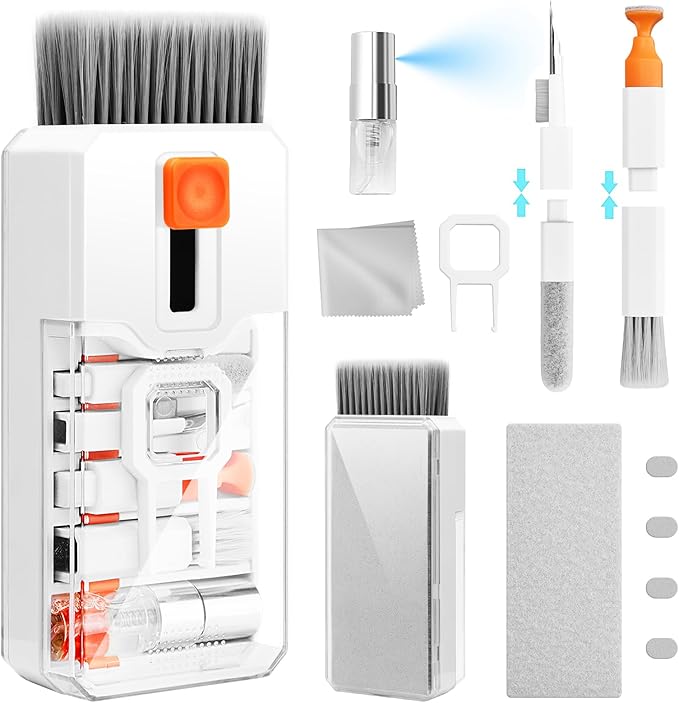 Keyboard Cleaning Kit Laptop Cleaner, All-in-1 Computer Screen Cleaning Brush Tool,
