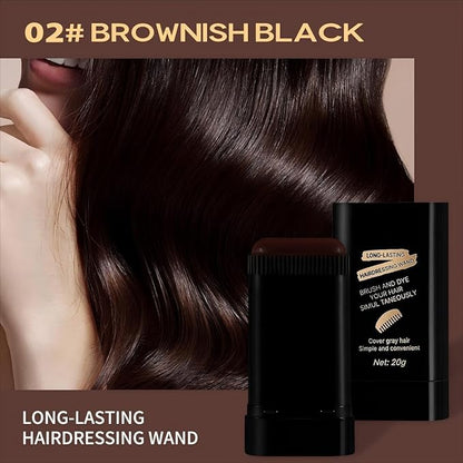 Hair Color Stick, Waterproof and Sweat-Proof Hair Dye Stick, Portable