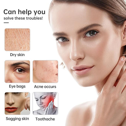 Silicone Ice Cube Roller Massager for Face - Eyes and Neck Naturally Conditioning and Skin Care - Reusable Massage Silicone Ice Mold
